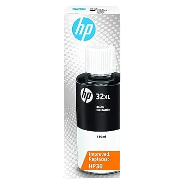 Bouteille d'encre noire authentique 135 ml HP 32XL