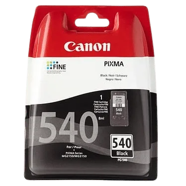 Cartouche CANON PG540 BK noir pour imprimante jet d'encre