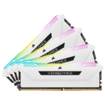 Corsair Vengeance RGB PRO  - (32Go) (4x8Go) - DDR4 - 3600MHz - Blanc