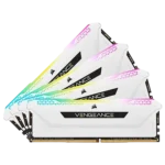 Corsair Vengeance RGB PRO  - (32Go) (4x8Go) - DDR4 - 3600MHz - Blanc