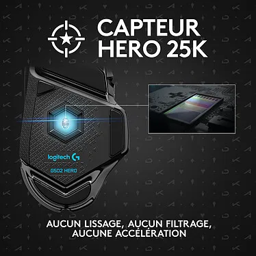 Logitech - Souris gaming HERO G502 K/DA – Image 4