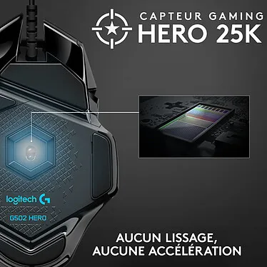 Logitech – Gaming-Maus HERO G502 – Image 3