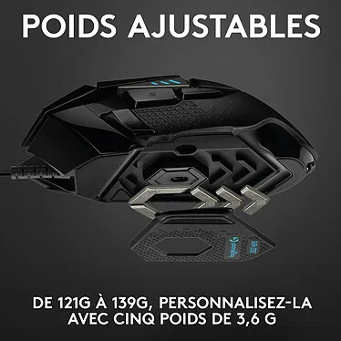 Logitech – Gaming-Maus HERO G502 – Image 4