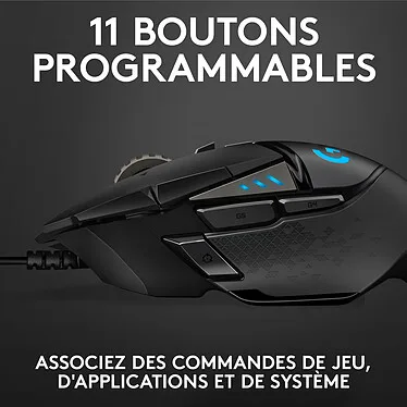 Logitech – Gaming-Maus HERO G502 – Image 5