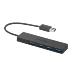 Anker - Ultradunne USB 3.0-hub met 4 poorten, 5 Gb/s