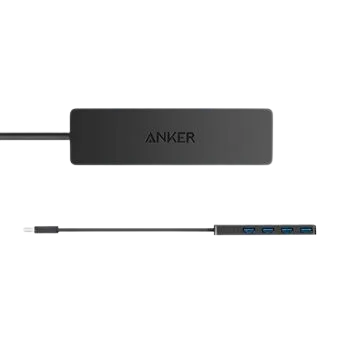 Anker - Ultradunne USB 3.0-hub met 4 poorten, 5 Gb/s – Image 4