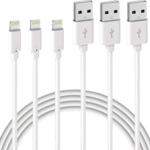 Lot de 3 Câble de Chargeur iPhone 2m - Lightning