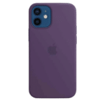 Coque silicone avec MagSafe pour iPhone 12 Mini - Améthyste