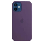 Coque silicone avec MagSafe pour iPhone 12 Mini - Améthyste
