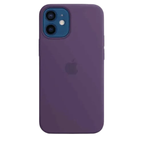 Coque silicone avec MagSafe pour iPhone 12 Mini - Améthyste