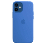 Coque silicone avec MagSafe pour iPhone 12 Mini - Bleu