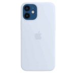 Coque silicone avec MagSafe pour iPhone 12 Mini - Bleu tendre