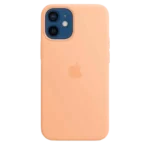 Custodia in silicone con MagSafe per iPhone 12 Mini - Melone