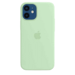 Coque silicone avec MagSafe pour iPhone 12 Mini - Pistache