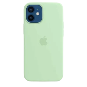 Coque silicone avec MagSafe pour iPhone 12 Mini - Pistache