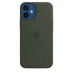 Coque silicone avec MagSafe pour iPhone 12 Mini - Vert de Chypre
