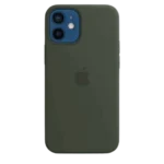 Silicone Case with MagSafe for iPhone 12 Mini - Cyprus Green