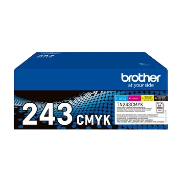 Pack de 4 toners Brother originales - TN 243 (TN243CMYK)