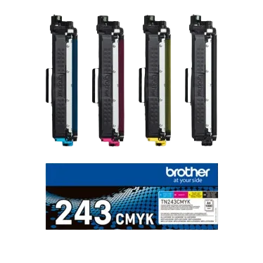 Pack de 4 toners Brother originales - TN 243 (TN243CMYK) – Image 3