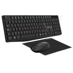 ADVANCE - Pack - Clavier & Souris sans Fil + Tapis