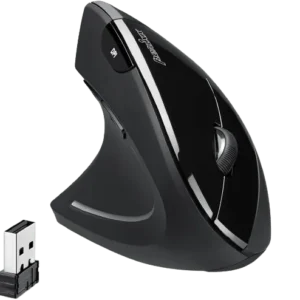 Perixx - Perimice-713L Souris Ergonomique Verticale - Sans Fil - 6 Boutons