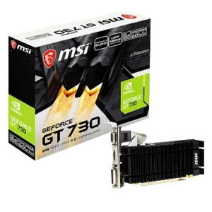 MSI NVIDIA GeForce GT 730 - N730K/2GD3H-LPV1 - 2 Go DDR3