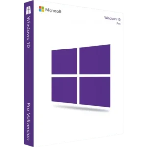 Microsoft Windows 10 Professionnel 32-64 Bit - (clé de produit)