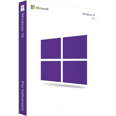 Microsoft Windows 10 Professionnel 32-64 Bit - (clé de produit)