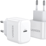 Ugreen - Lot de 2 Chargeur Adaptateur Secteur USB‑C 20 W