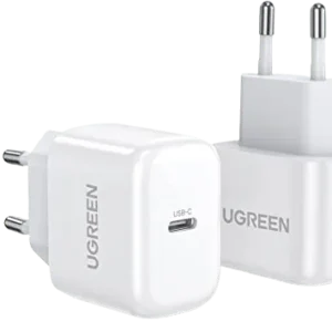 Ugreen - Lot de 2 Chargeur Adaptateur Secteur USB‑C 20 W