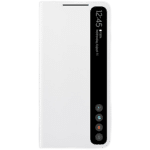 Samsung - Etui à rabat Smart Clear View - Galaxy S21 FE - Blanc