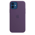 Coque silicone avec MagSafe pour iPhone 12 - 12 Pro - Améthyste