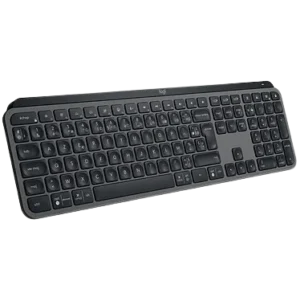 Logitech - Clavier AZERTY - MX Keys S - Clavier rétroéclairé sans fil - Graphite