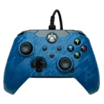 PDP Gaming - Manette Filaire pour Xbox Series XIS Camo Bleu