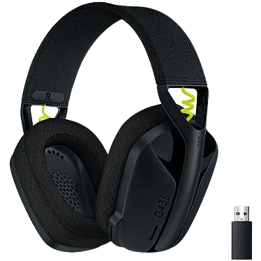Micro-Casque LOGITECH G435 - Noir (OCCASION)