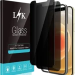 LϟK - Lot de 2 Verres Trempé Anti Espion - iPhone 12 / 12 Pro