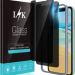 LϟK - Lot de 2 Verres Trempé Anti Espion - iPhone XR / 11