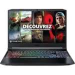 ACER - PC Portable Gamer - 15.6" Nitro 5 AN515-57-50MM - Windows 11 Home - Noir - (Excellent état, comme neuf) (OCCASION)