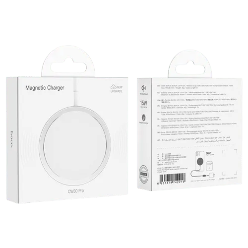 Hoco - Wireless Charger - CW30 Pro Original - 15W - Magnetic