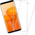 Samsung Galaxy S9 - Lot de 2 Films en verre trempé - Dureté 9H - (HD et Sans Bulles)