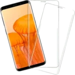 Samsung Galaxy S9 - Lot de 2 Films en verre trempé - Dureté 9H - (HD et Sans Bulles)