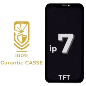 Ecran LCD iPhone 7 TFT - Noir - Garantie 100% CASSE