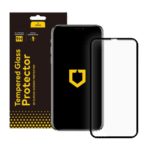 RhinoShield™ - iPhone 14 PRO - Protection écran Verre trempé 3D FRAME - Noir