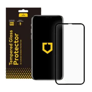 RhinoShield™ - iPhone 14 PRO - Protection écran Verre trempé 3D FRAME - Noir