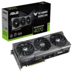 ASUS TUF Gaming – TUF-RTX4070-OC-GAMING – NVIDIA GeForce RTX 4070 – 12 GB GDDR6X