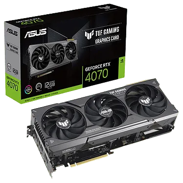 ASUS TUF Gaming – TUF-RTX4070-OC-GAMING – NVIDIA GeForce RTX 4070 – 12 GB GDDR6X