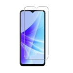 Lot de 3 - Verre Trempé OPPO A77 5G - 9H - Anti-Rayures + 2 Protecteur Caméra