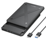 iDsonix - Boîtier pour Disque Dur 2,5" - USB 3.0 vers SATA 3 - Noir