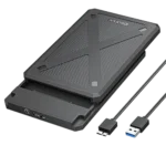 iDsonix - Boîtier pour Disque Dur 2,5" - USB 3.0 vers SATA 3 - Noir