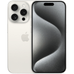 Apple – iPhone 15 Pro – Weißes Titan